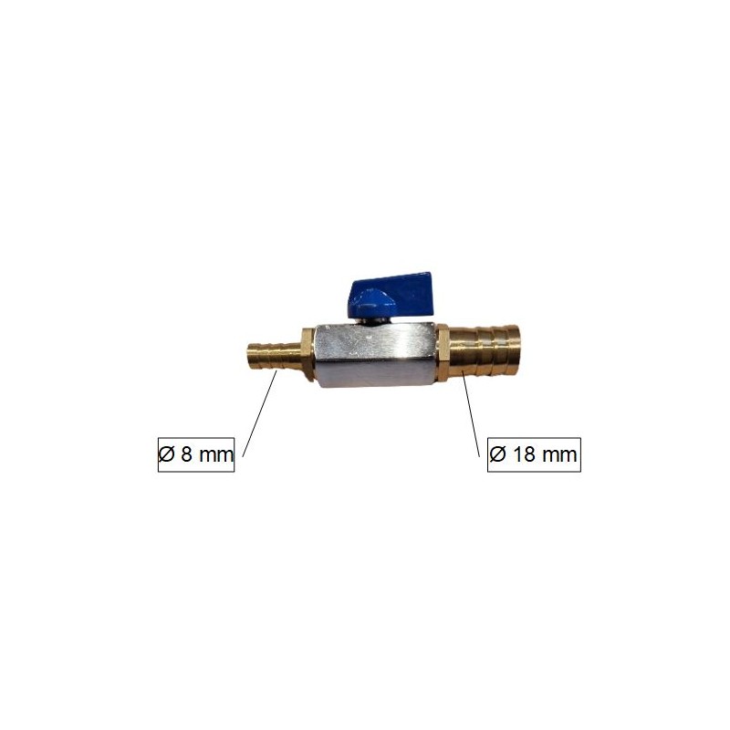 FUIJIMAC VAnne et réducteur 18 à 8-12MM