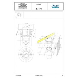 Traversee paroi 70T Oase