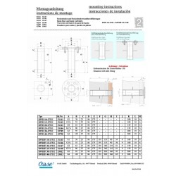 Traversée paroi F10-175E Oase