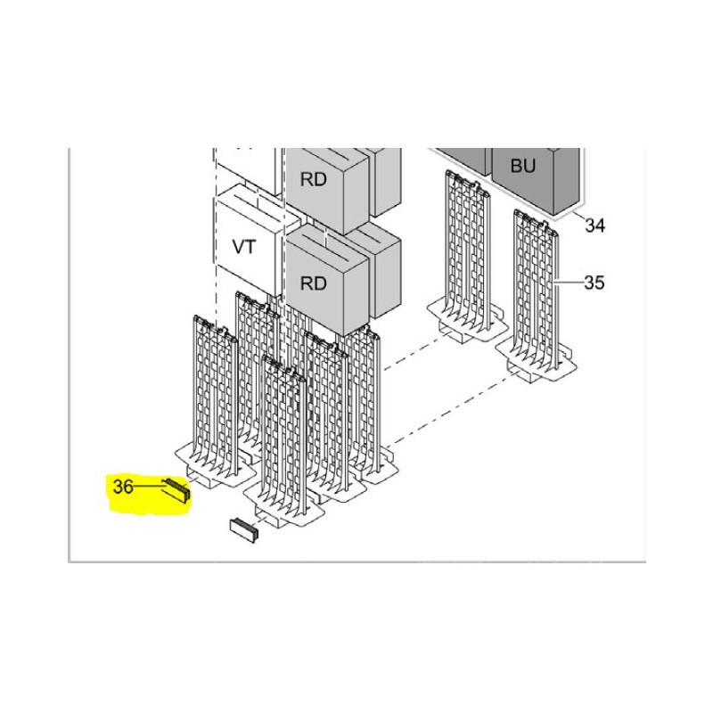 Bouchon de support de mousse screenmatic Oase