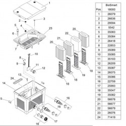 BioSmart 18000 Filtre de bassin 9 m3 Oase