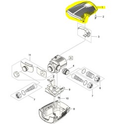 Coque filtrante supérieur AquaMax Eco Premium oase