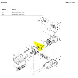 Rotor pour AquaMax Eco Expert 36/44000 Oase