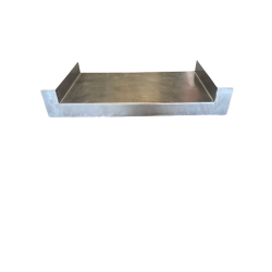 Larmier inox 50 x 30 cm de débordement