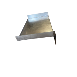 Larmier inox 50 x 30 cm de débordement
