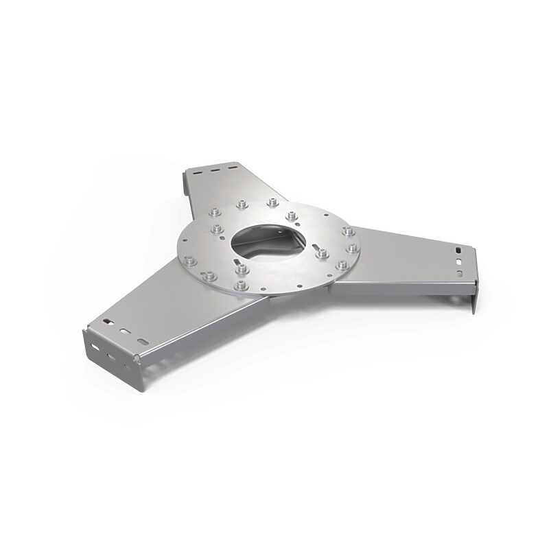 Support projecteurs jet d'eau