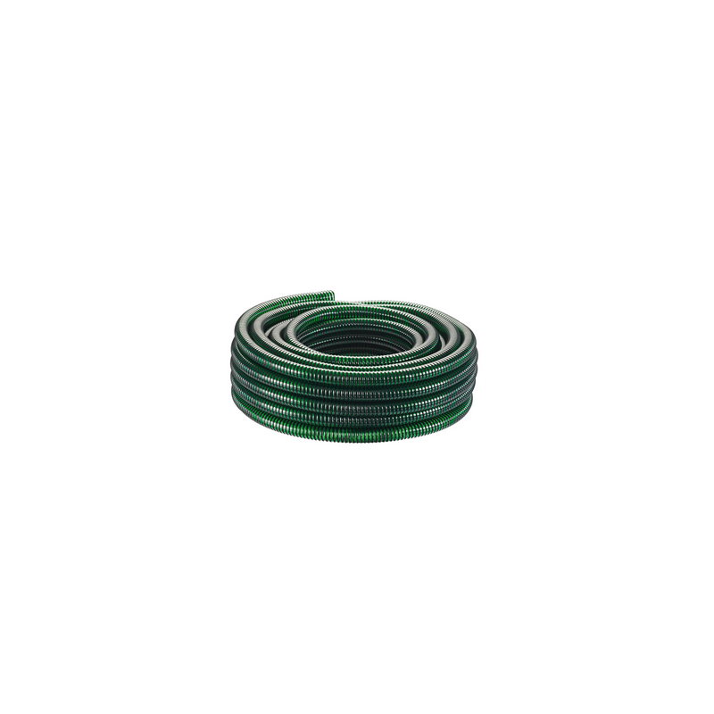 Tuyau spiralé vert 1", 25 m