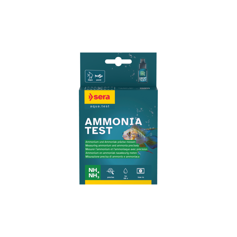 Sera Test NH4/NH3 (test ammonium/ammoniaque)