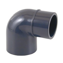 Coude PVC 90° – Diamètre 50x50x40 mm Mâle/Femelle