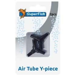 Connecteur Y SuperFish pour tuyau à air 4/6mm