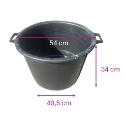 Pot lotus nenuphar poubellarium 55 litres