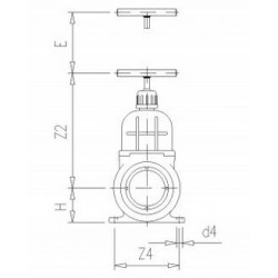 VANNE GUILLOTINE VDL 50MM