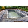 BASSIN DE BAIGNADE 10 x 4 EN AUTOCONSTRUCTION filtration automatisée